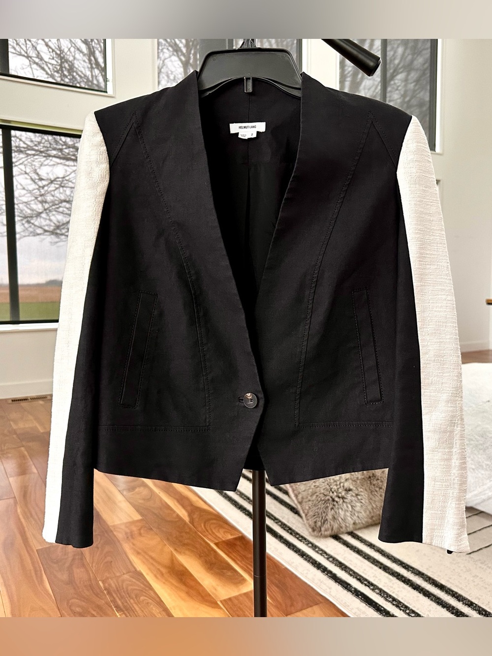 Helmut Lang Linen Blazer